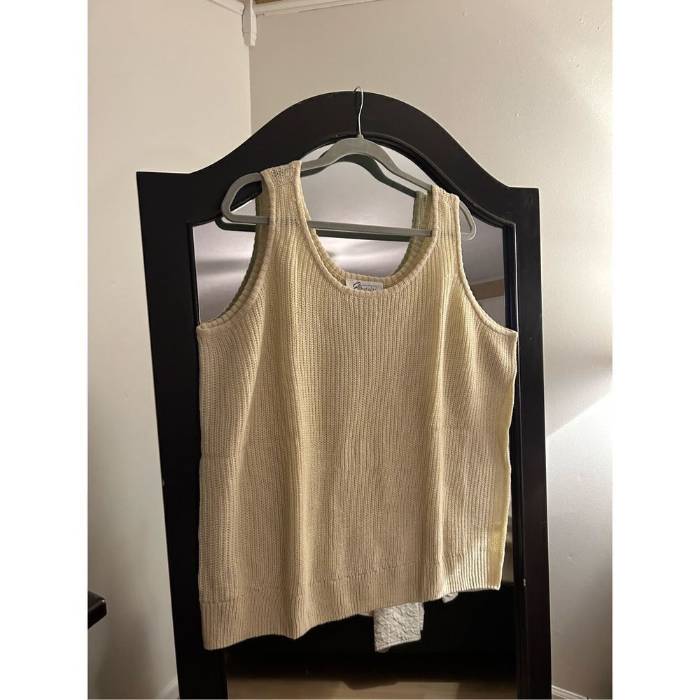 NEW Easy Essentials Sweater Tank 3X